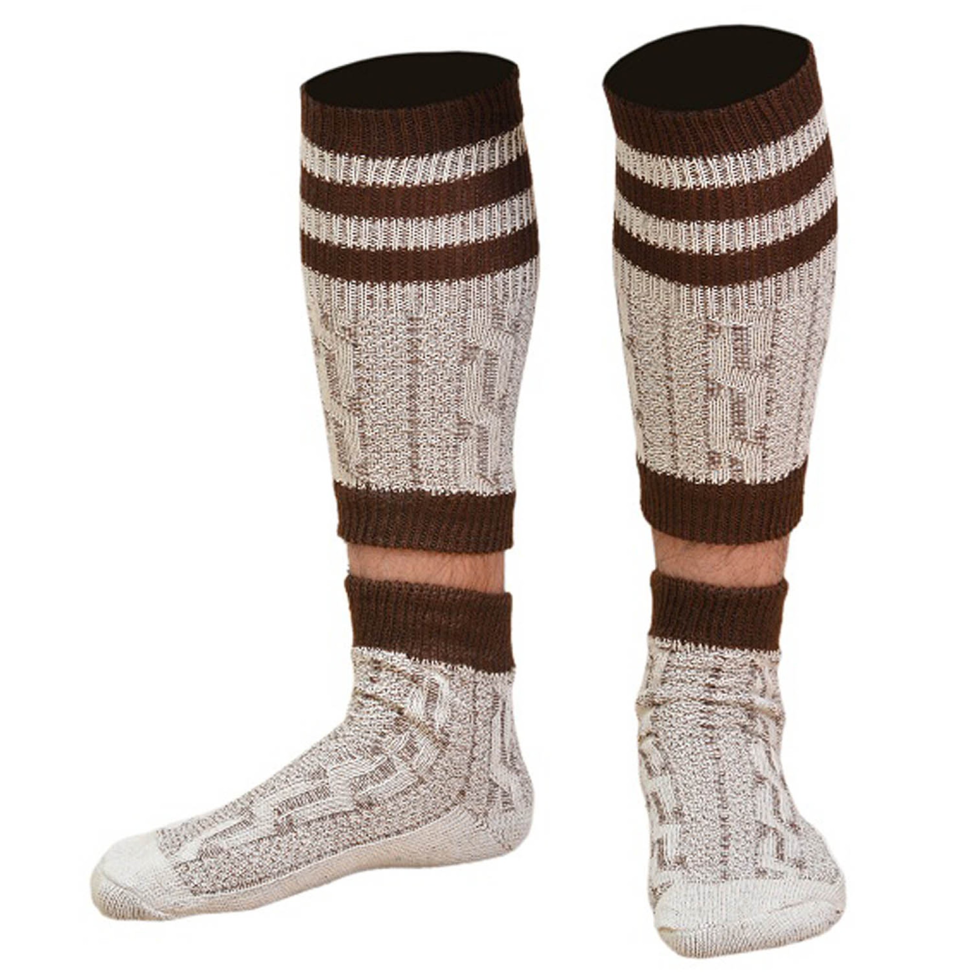Traditional Bavarian Calf Socks loferl handknitted / Production on Order  Entry 
