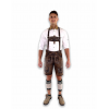 Trachten Short Authentic Lederhosen Shaded Brown