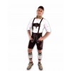 Herren Bavarian German Lederhosen Brown